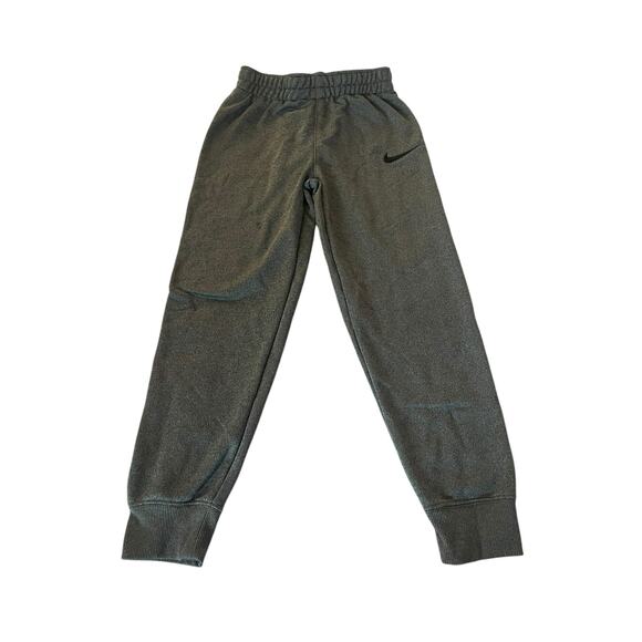 * Nike Boys Dri-Fit Charcoal Gray Jogger Sweatpants Youth Size Large 7 - Picture 1 of 6
